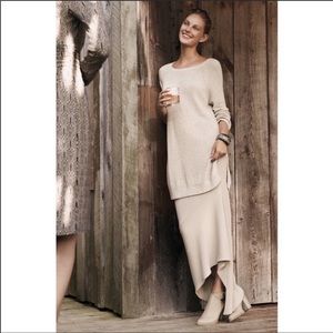 Anthropologie Moth Pasadena Oversized Tunic Sweater